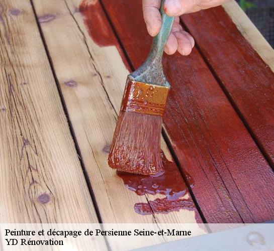 Peinture et décapage de Persienne Seine-et-Marne 