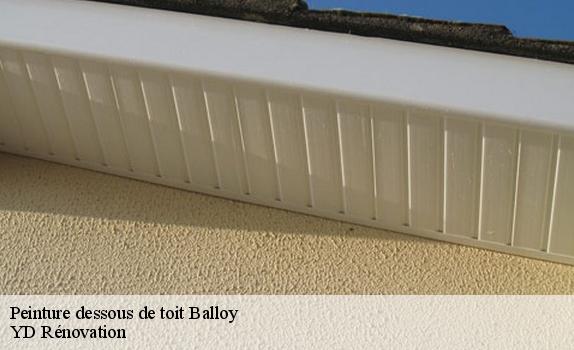 Peinture dessous de toit  balloy-77118 YD Rénovation