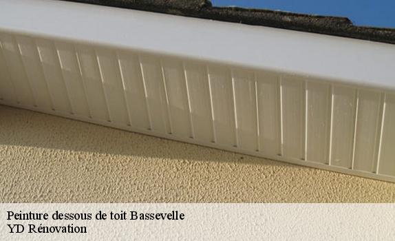 Peinture dessous de toit  bassevelle-77750 YD Rénovation