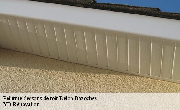 Peinture dessous de toit  beton-bazoches-77320 YD Rénovation