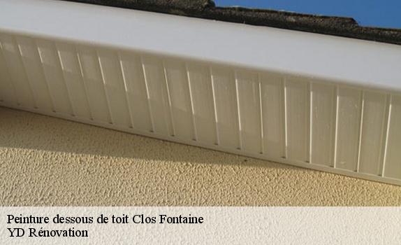 Peinture dessous de toit  clos-fontaine-77370 YD Rénovation