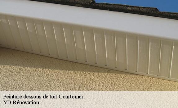 Peinture dessous de toit  courtomer-77390 YD Rénovation