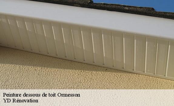 Peinture dessous de toit  ormesson-77167 YD Rénovation