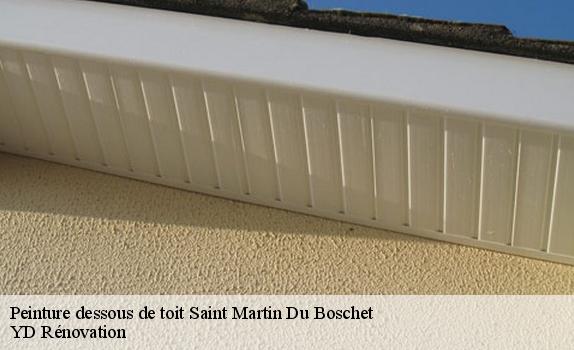 Peinture dessous de toit  saint-martin-du-boschet-77320 YD Rénovation