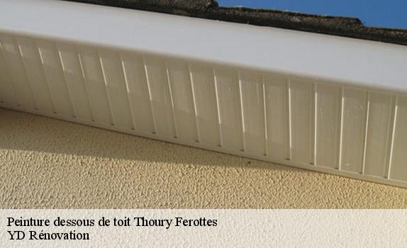 Peinture dessous de toit  thoury-ferottes-77156 YD Rénovation