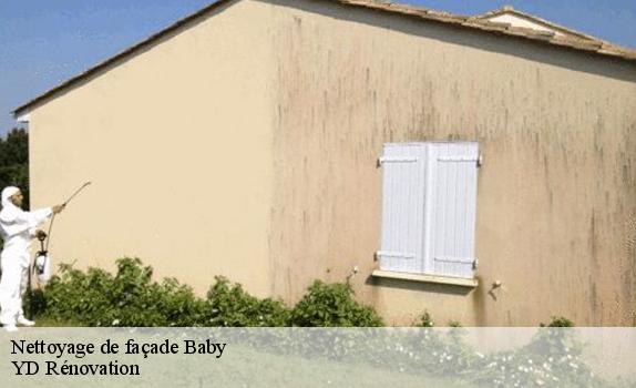 Nettoyage de façade  baby-77480 YD Rénovation