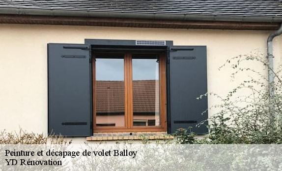 Peinture et décapage de volet  balloy-77118 YD Rénovation