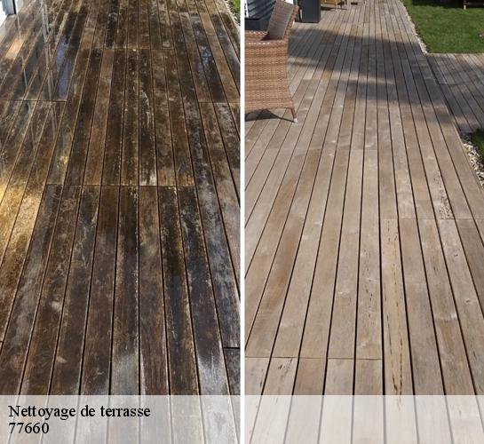 Nettoyage de terrasse  77660