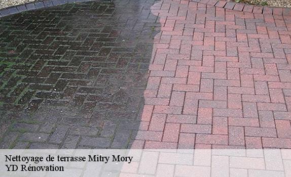 Nettoyage de terrasse  mitry-mory-77290 YD Rénovation