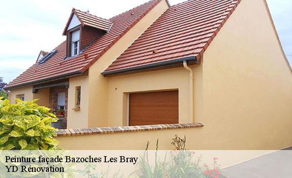 Peinture façade  bazoches-les-bray-77118 YD Rénovation